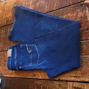 American Eagle Highest Rise Flate jeans 10 long